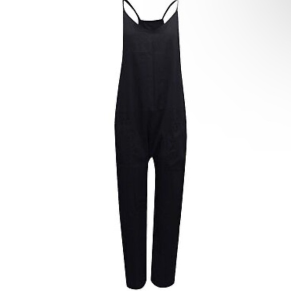 NWOT Women’s black onesie jumpsuit - Picture 3 of 4